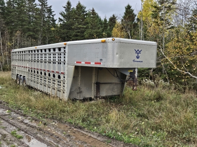 Remorque à bétail