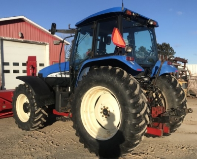 Tracteur + souffleuse