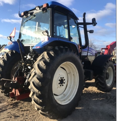 Tracteur + souffleuse